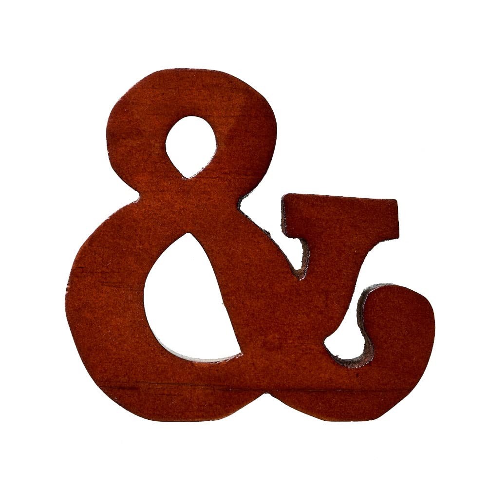 Amazon.co.jp: Asia-kobo 木彫り アルファベット 文字 オブジェ 記号